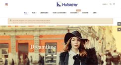 Desktop Screenshot of hofstetter-world.com