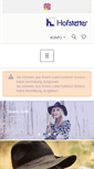Mobile Screenshot of hofstetter-world.com